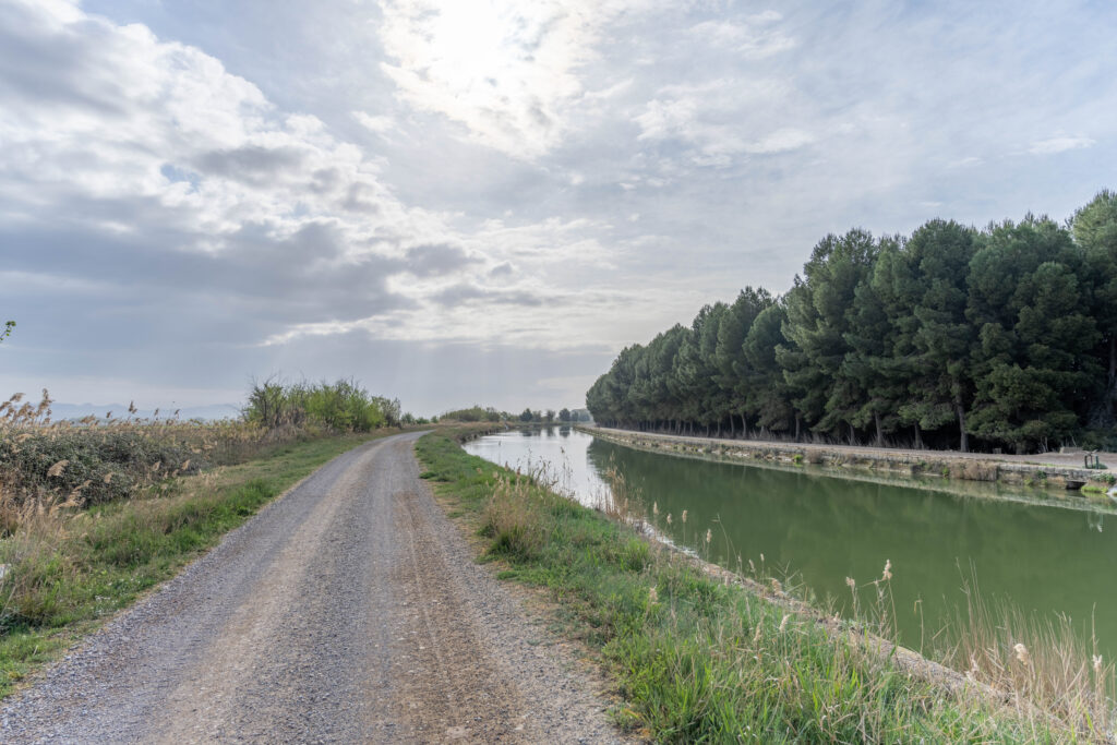 Sich vom Fluss treiben lassen