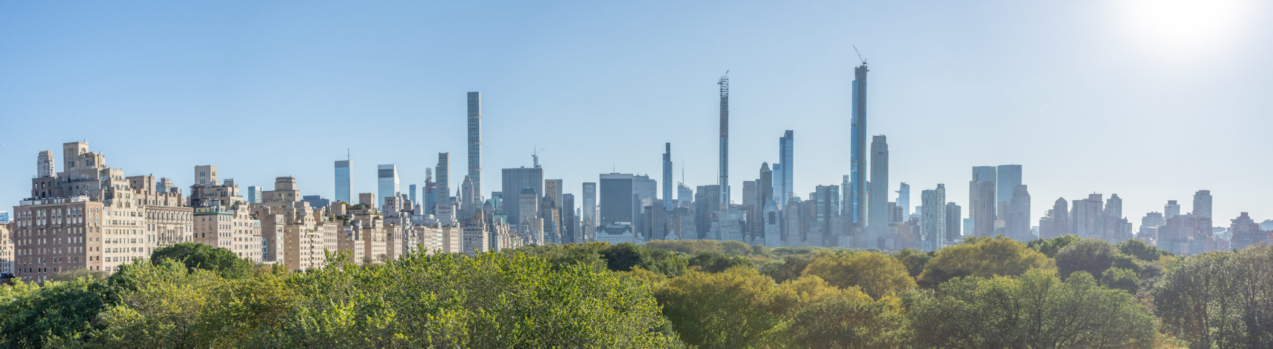 View from Met Museum, New York