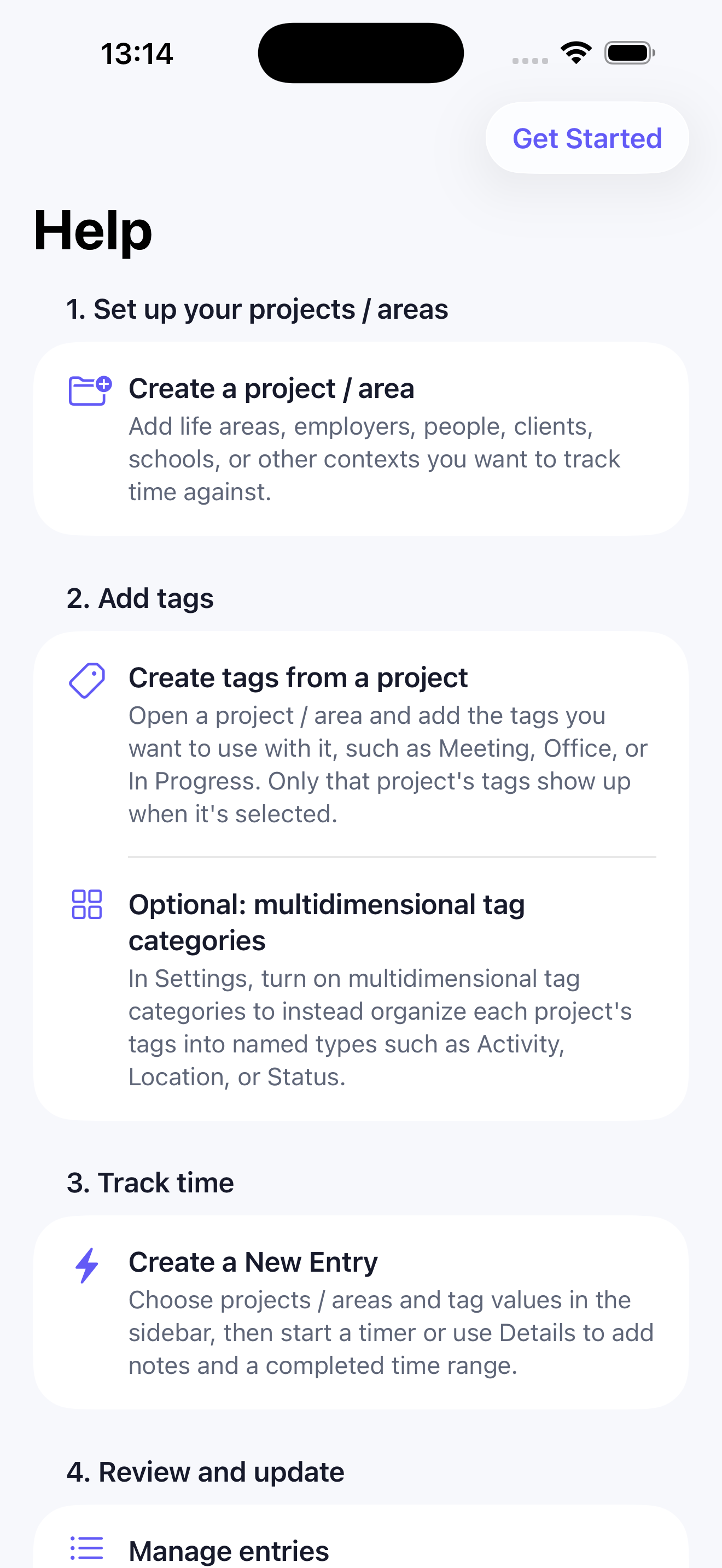 TimeTrackingTool Timer & Dashboard